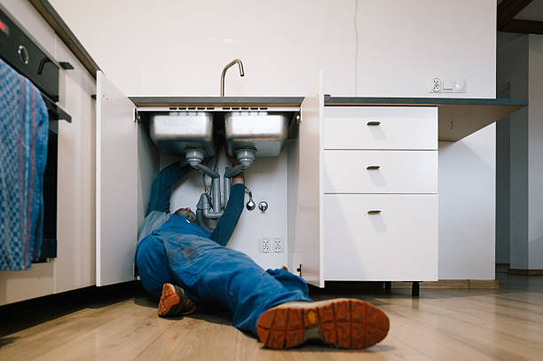 Professional Plumbing technician working in Lothian, MD